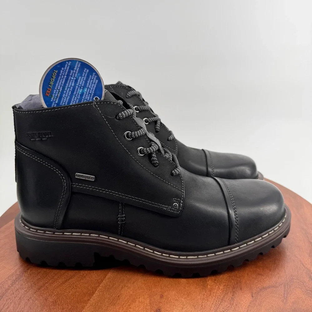 Josef Seibel Chance 53 Mens Boots Mocca‎ Crazy Horse Leather Size EU45/US11-11.5